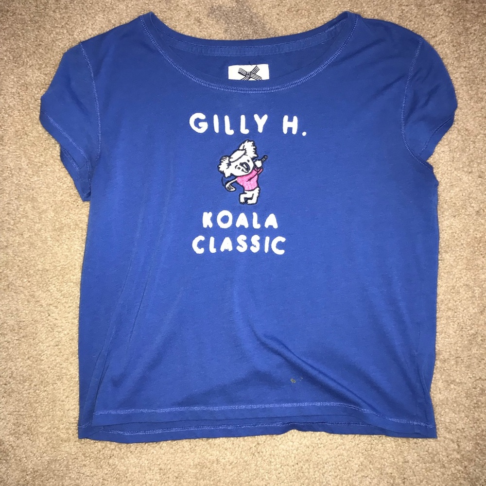 Gilly Hicks Blue T Shirt